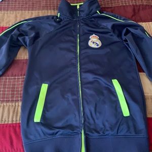 Real Madrid full zip track jacket